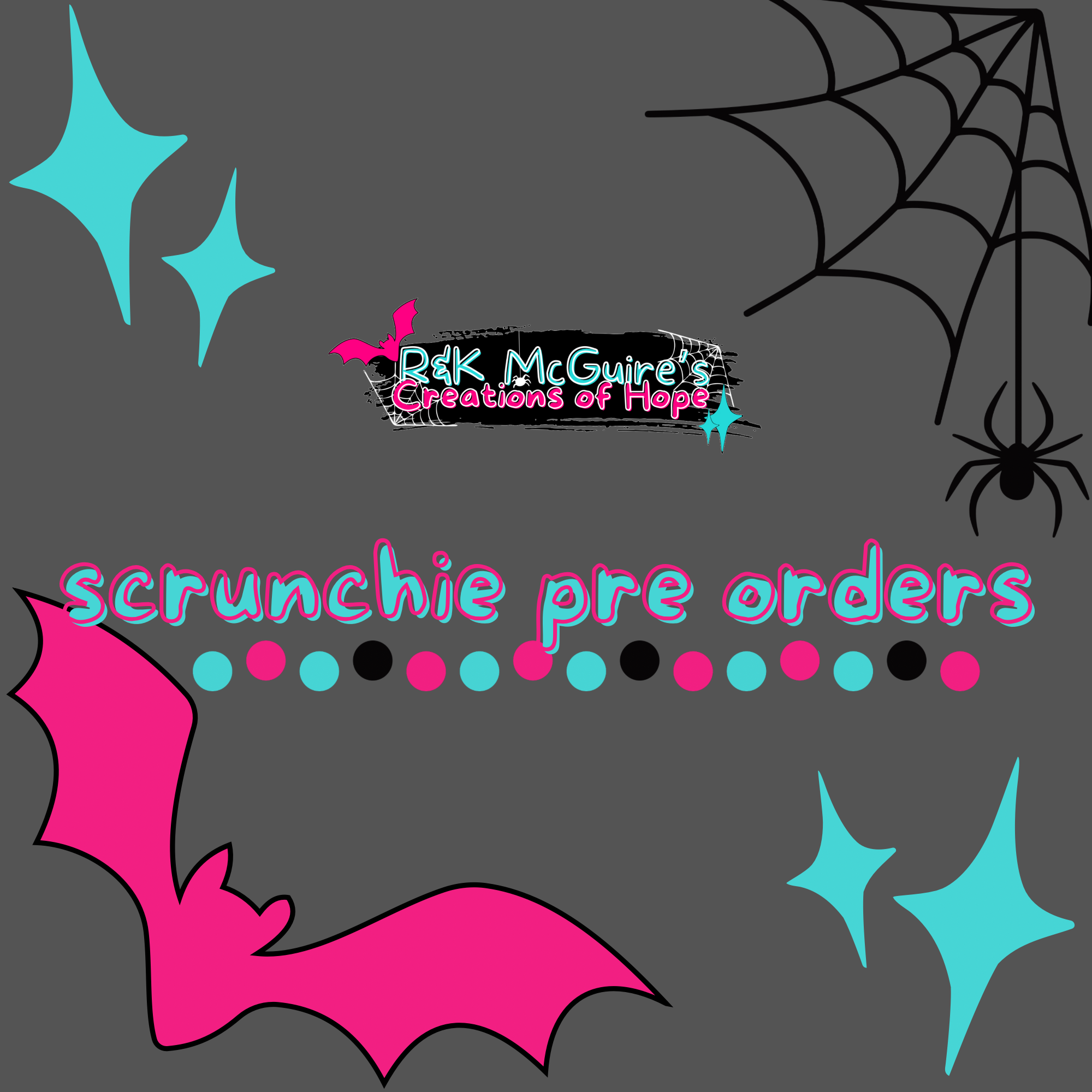 Scrunchie pre orders