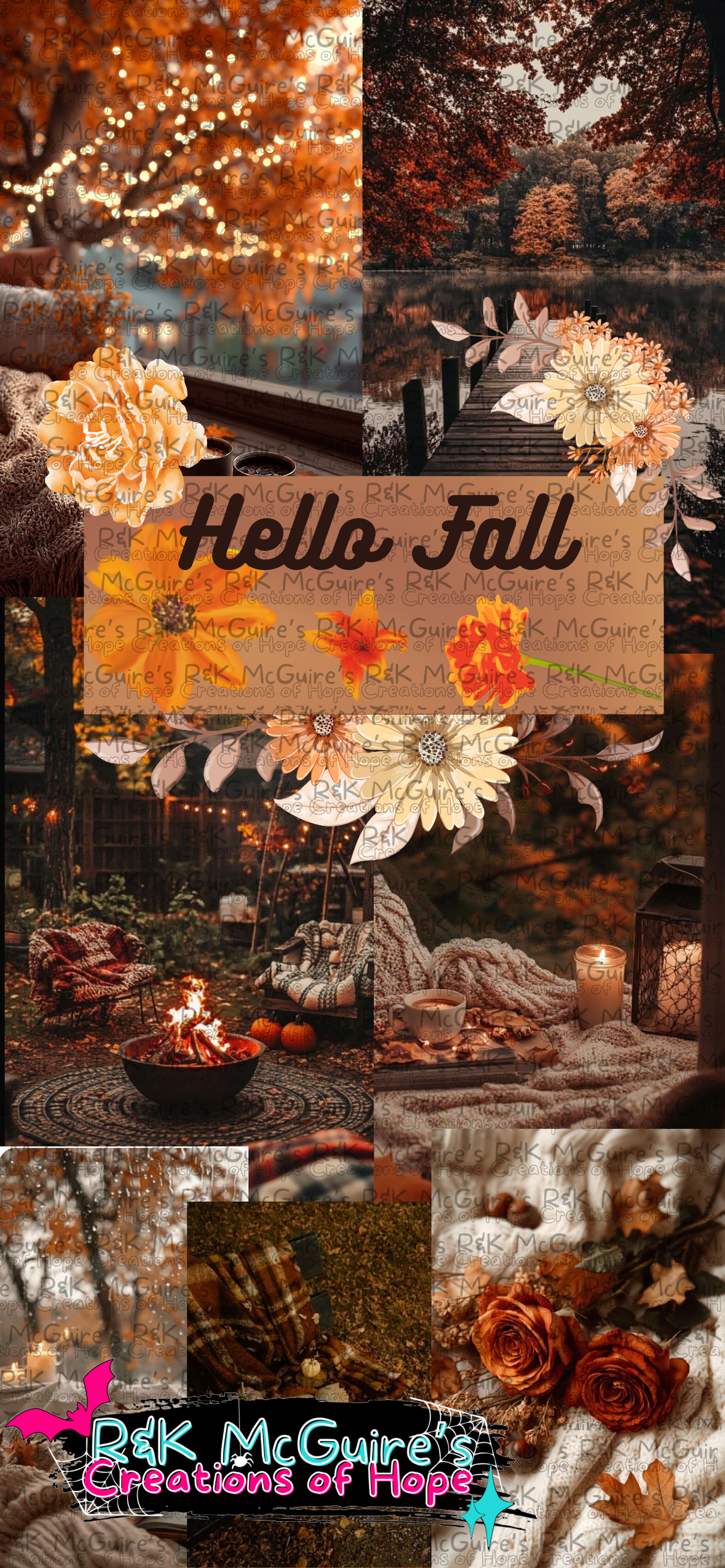 Hello fall phone back ground