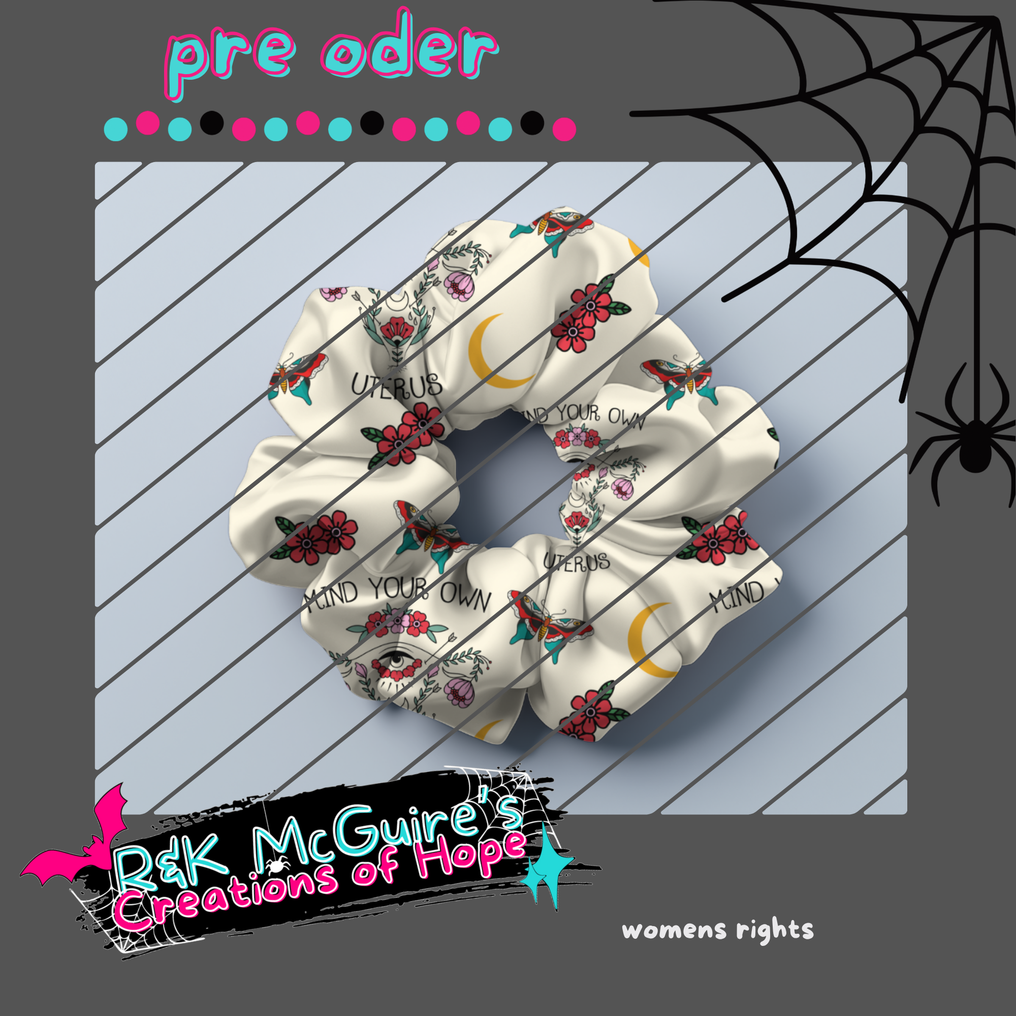 womens rights scrunchie pre order