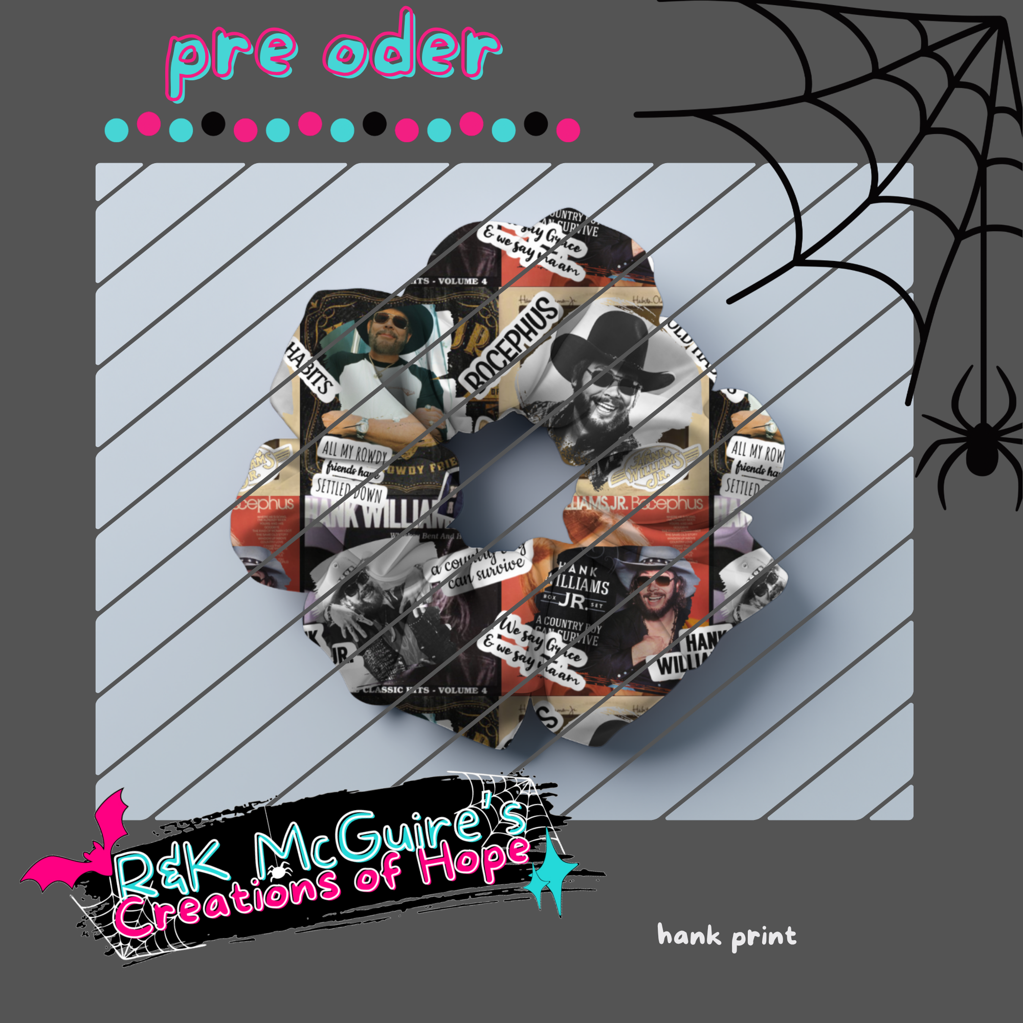 hank scrunchie pre order