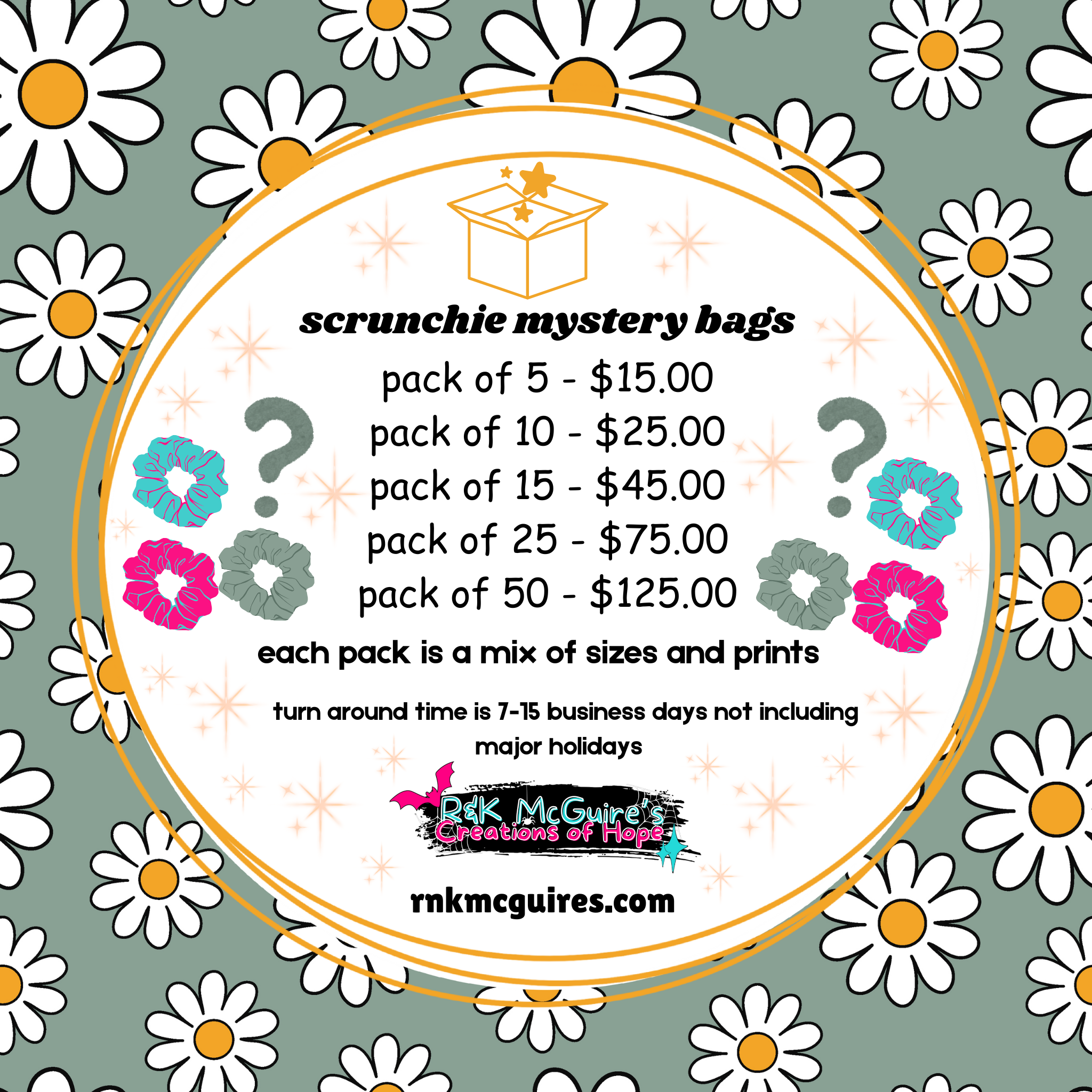 Scrunchie Mystery bag